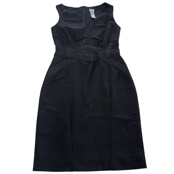 Cache Dress Womens Size 6 Black Sheath Cocktail Party Formal Classic - Picture 1 of 6